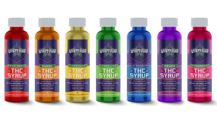 WYATT PURP 25MG THC DRINKS