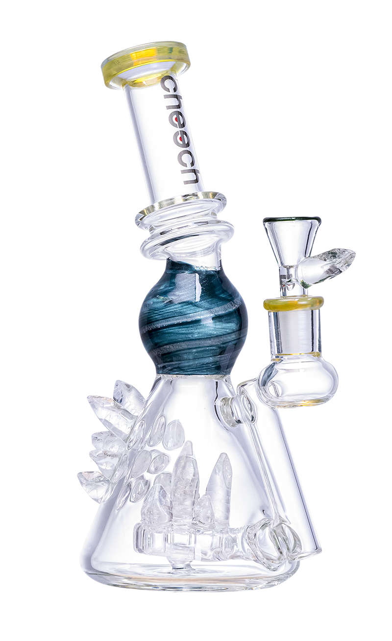 Cheech Glass 10" Dichro Crystal Rig Water Pipe