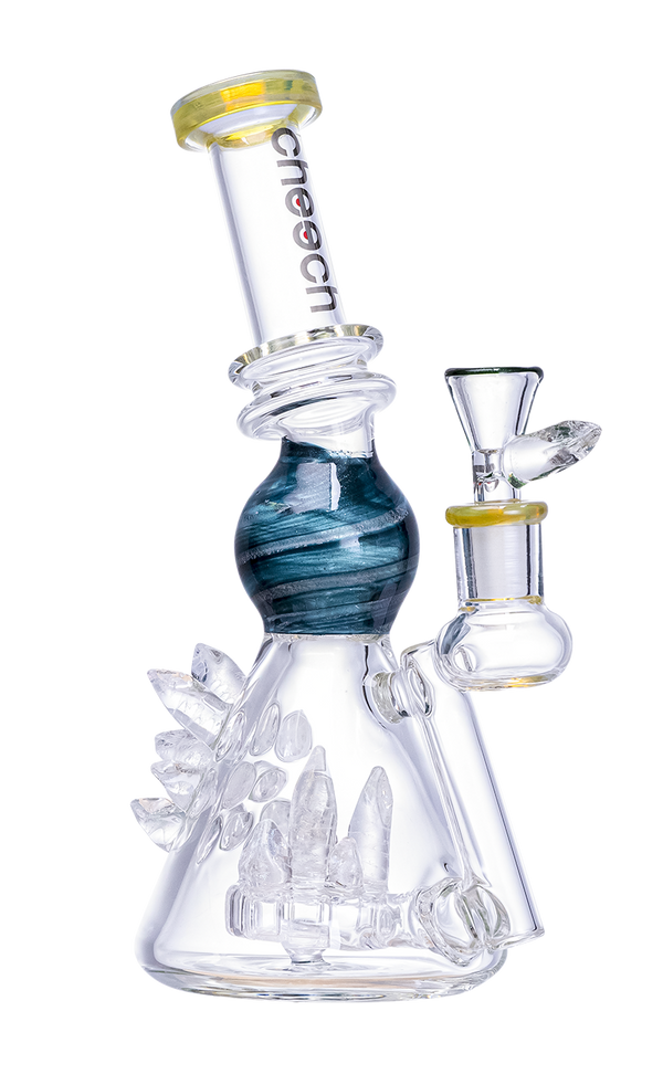 Cheech Glass 10" Dichro Crystal Rig Water Pipe