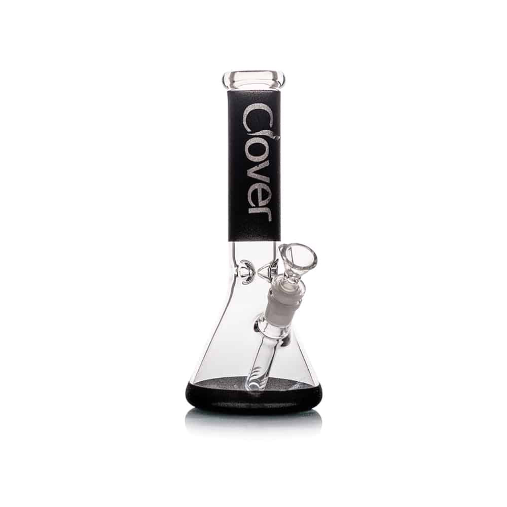 Clover Glass 5.5" Uni Droid Crescent Perc Waterpipe