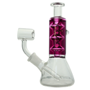 Clover 6" Chrome Plated Mini Waterpipe