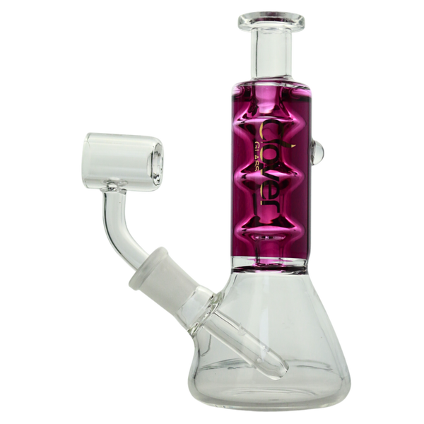 Clover 6" Chrome Plated Mini Waterpipe
