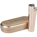 Clipper Metal Lighter With Container
