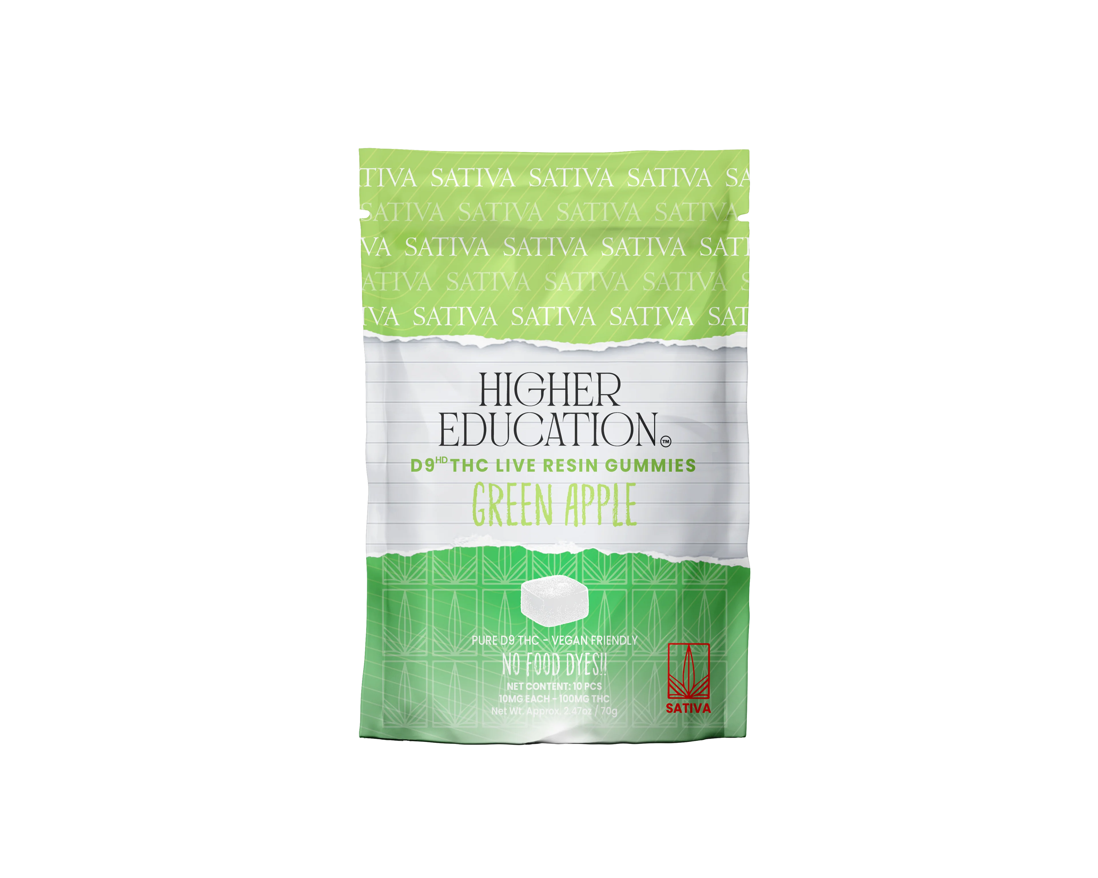 HIGHER EDUCATION CBD/D9 BALANCE GUMMIES 100MG