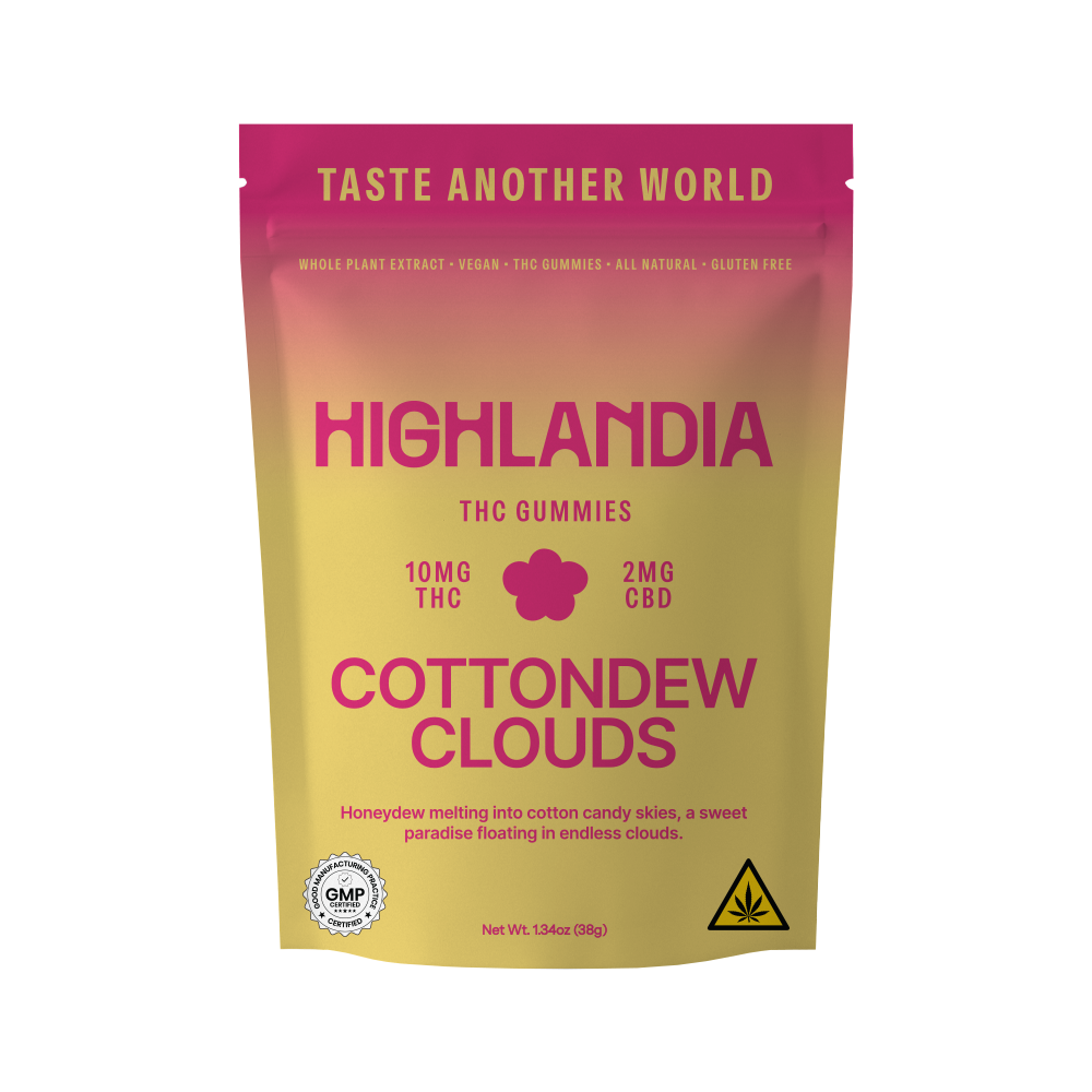 URB HIGHLANDIA D9/CBD GUMMIES 120MG (10CT) – Puff Love