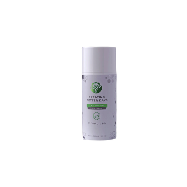 CREATING BETTER DAYS 1500MG CBD TOPICAL