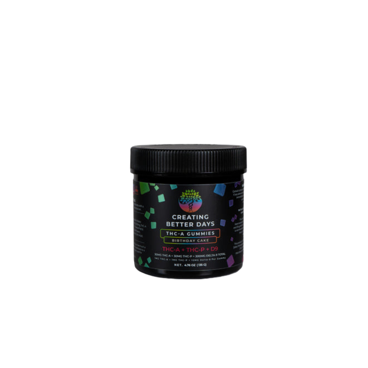 Creating Better Days THCA + THCP + D9 Gummies (360Mg, 30Ct)