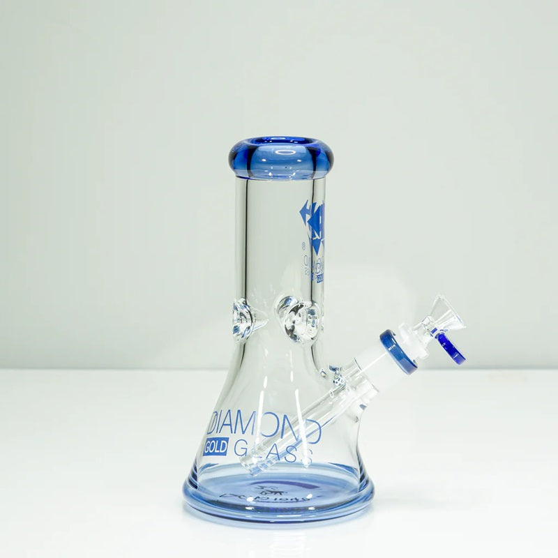 Diamond Glass 8" Inline Bulb (Violet)