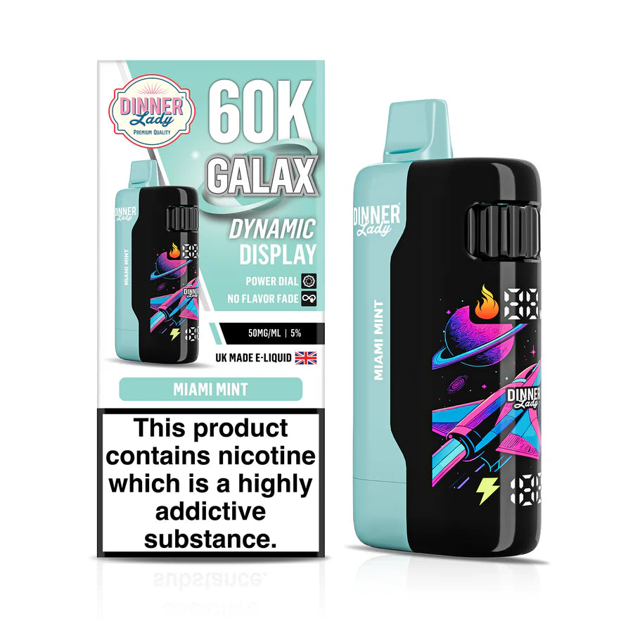 DINNER LADY GALAX 60K DISPOSABLE