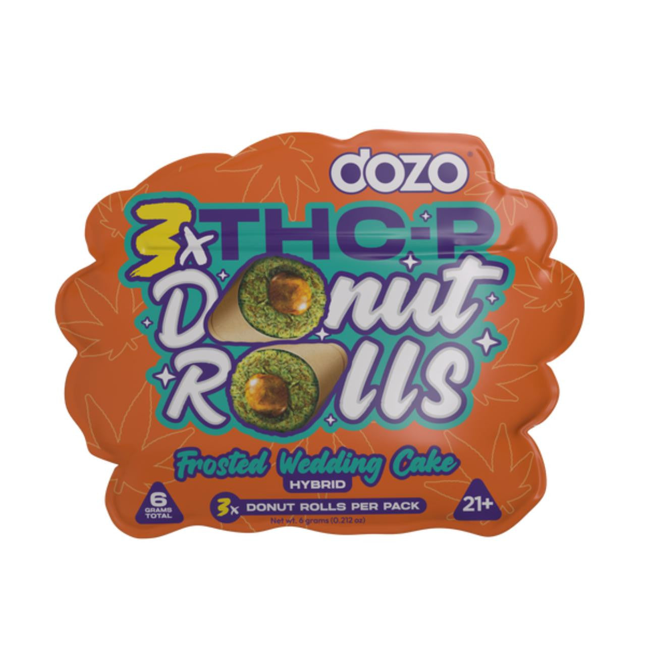 DOZO DONUT ROLLS THCP 2.1G (3CT)