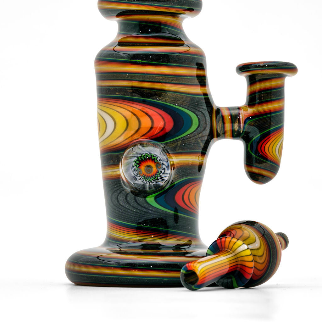 6.5" Wig Wag Mini Side Mouth Water Pipe