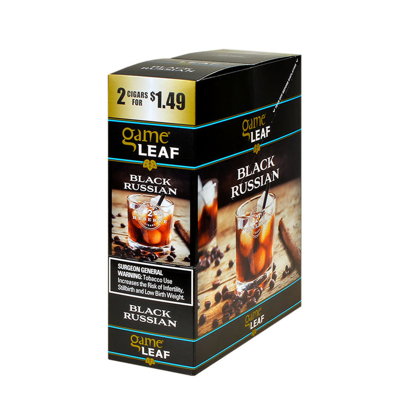 Game Leaf Cigars Black Russian (2 Pack)