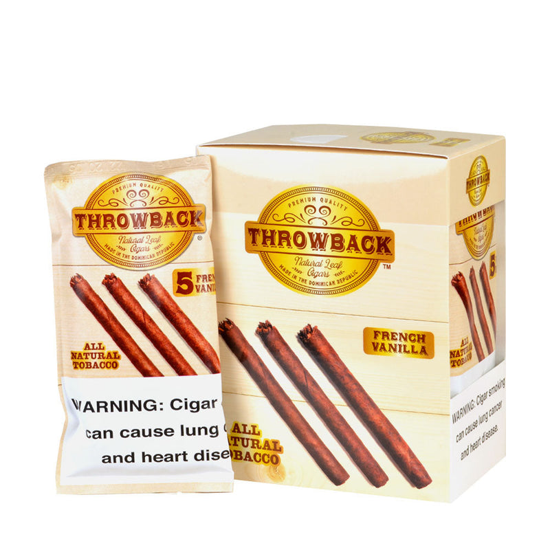 Throwback Cigars French Vanilla