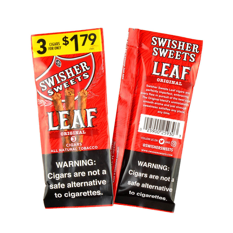 Swisher Sweet Leaf 3-Pack Cigars