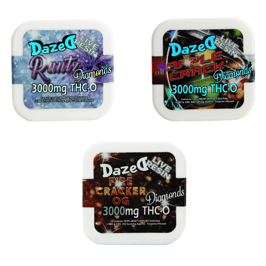 DazeD8 HHC Diamond Dab 3000Mg