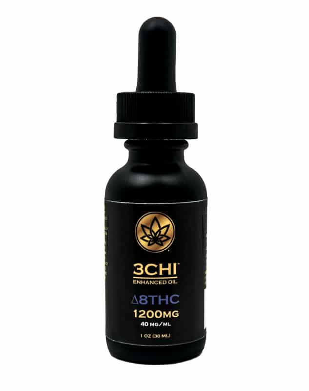 3CHI Delta 8 1200Mg Tincture “ Potent & Relaxing