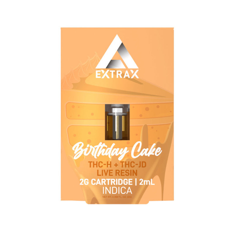 Extrax Lights Out 2G Thch Thcjd THCP Delta 8 Delta 10 Live Resin Cartridge