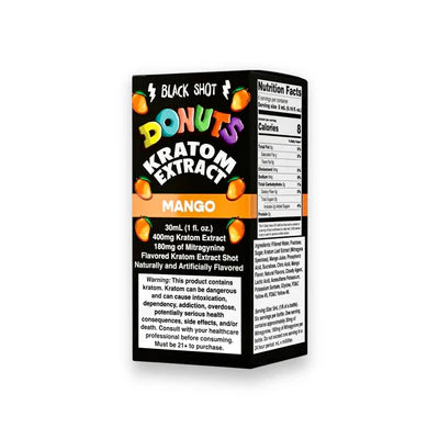 DONUTS KRATOM EXTRACT 400MG BLACK SHOT