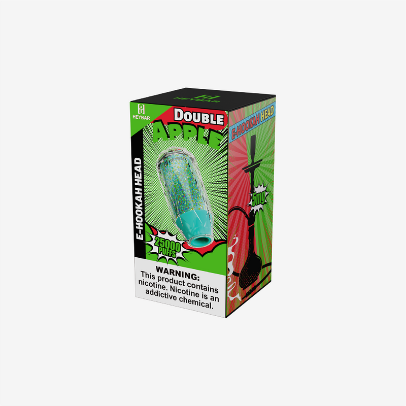Heybar 25,000 Puff Disposable E-Hookah Heads