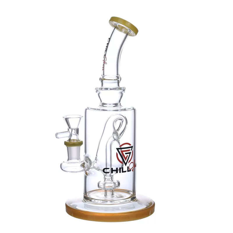 CHILL GLASS – 10" Recycler Water Pipe