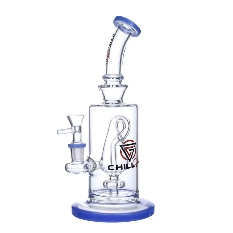 CHILL GLASS – 10" Recycler Water Pipe