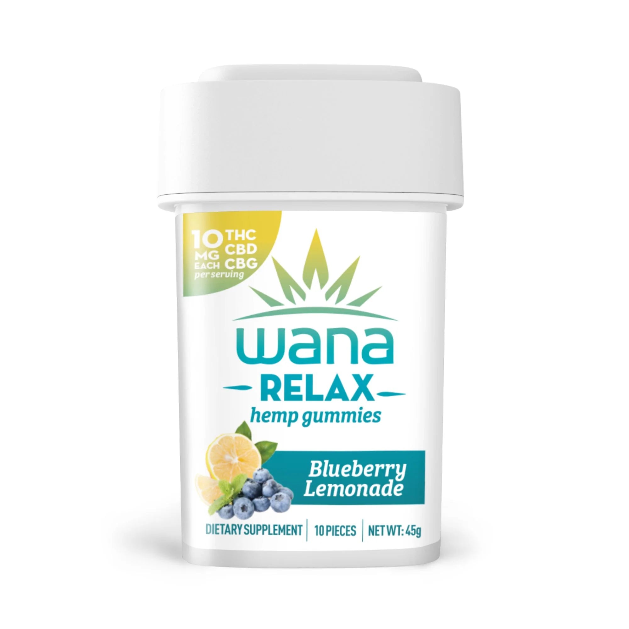 WANA HEMP GUMMIES 10MG (10CT)