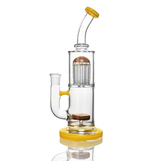 14.5"� US Color Wig Wag Tree Perc Water Pipe