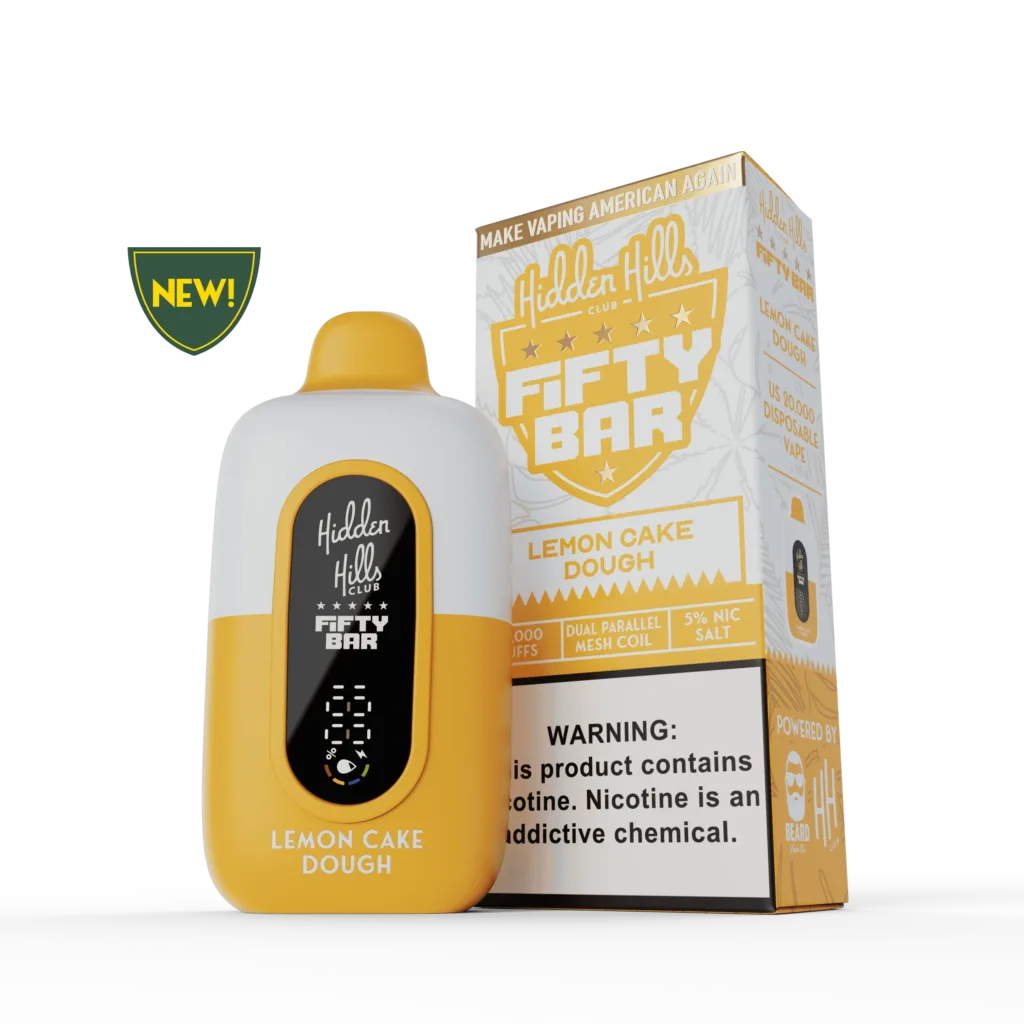 FIFTY BAR X HIDDEN HILLS 20K PUFF DISPOSABLES