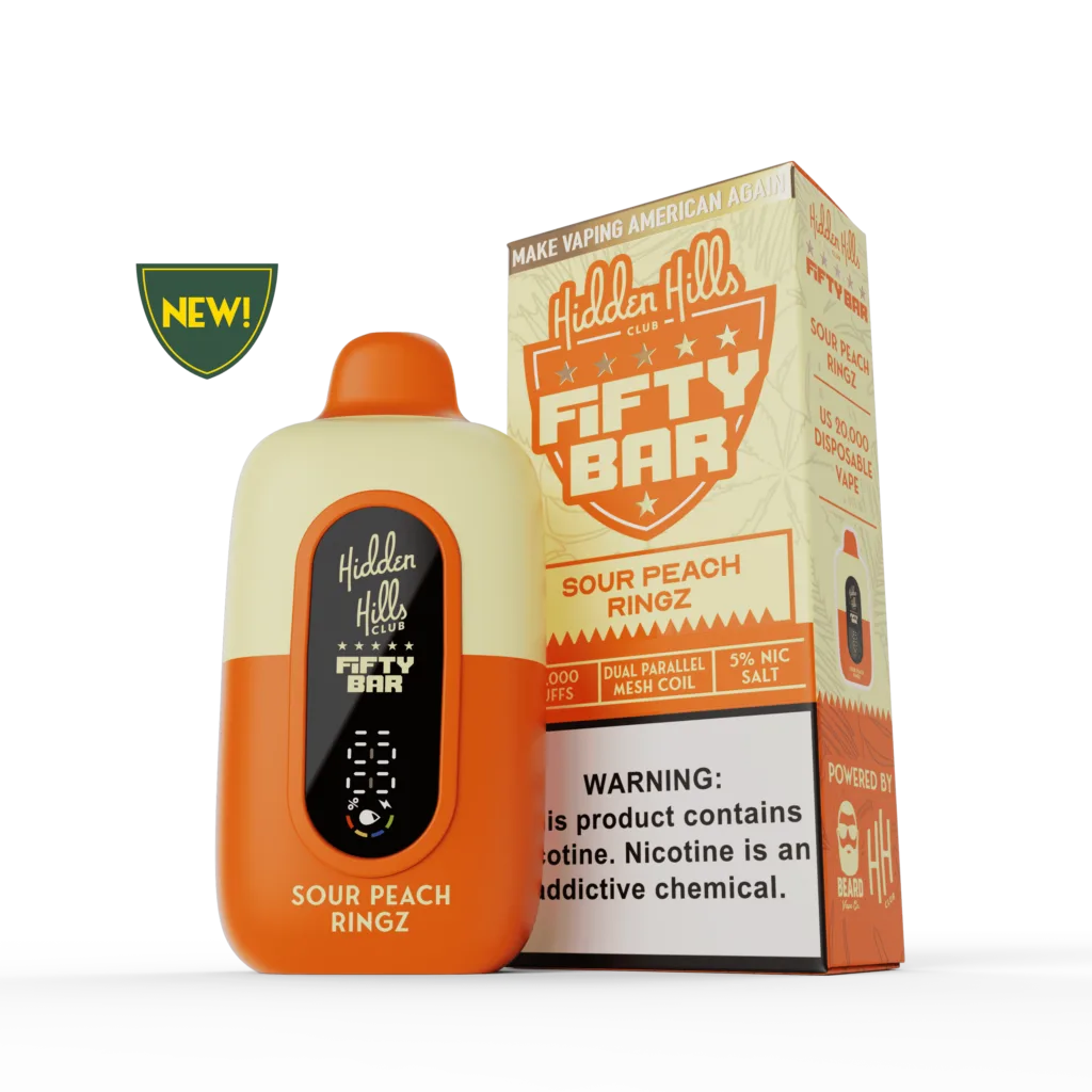 FIFTY BAR X HIDDEN HILLS 20K PUFF DISPOSABLES