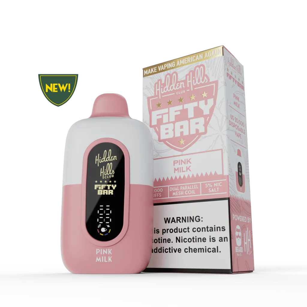 FIFTY BAR X HIDDEN HILLS 20K PUFF DISPOSABLES