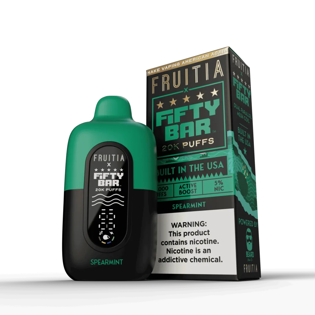 FIFTY BAR X FRUITIA 20K PUFF DISPOSABLES