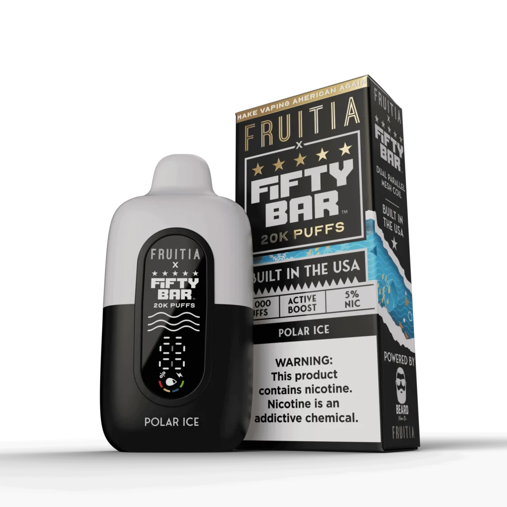 FIFTY BAR X FRUITIA 20K PUFF DISPOSABLES