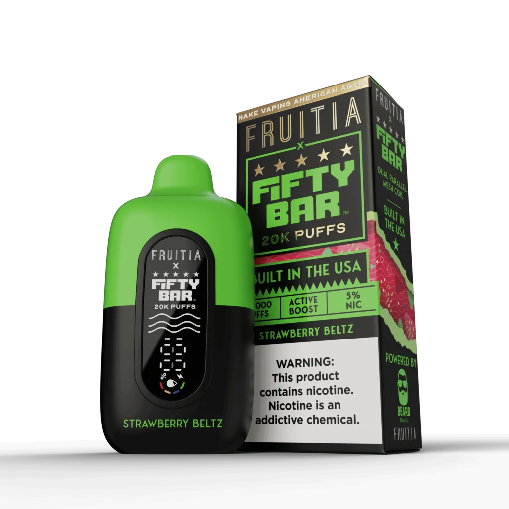 FIFTY BAR X FRUITIA 20K PUFF DISPOSABLES