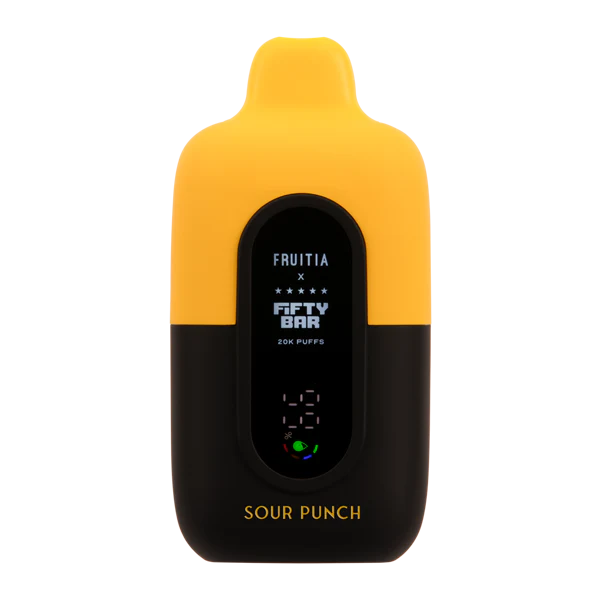 FIFTY BAR X FRUITIA 20K PUFF DISPOSABLES