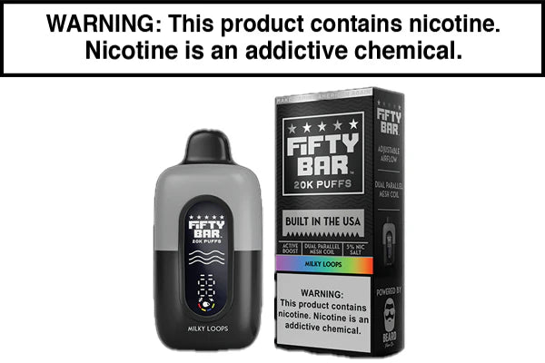 FIFTY BAR 2% V2 20K PUFF DISPOSABLES