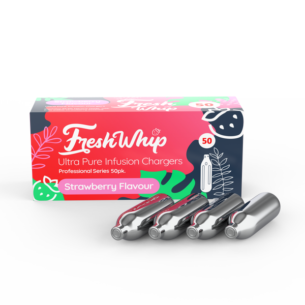 Fresh Whip 50Ct Whipped Cream Chargers Strawberry