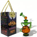 6" Pumpkin Recycler Halloween Water Pipe