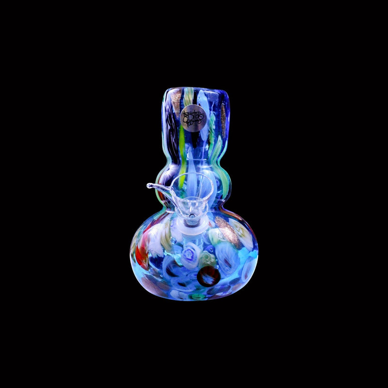Twisted Sister Glassworks 6" Round Bottom Vase St30