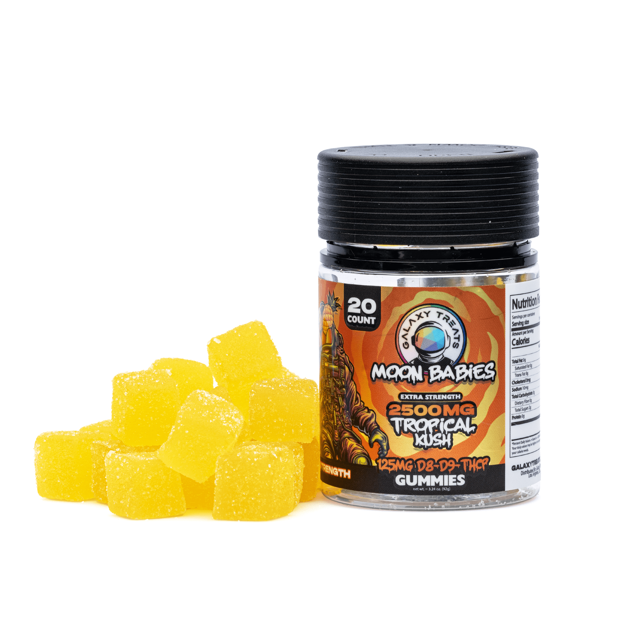 Galaxy Treats D8 D9 THCP 20Ct Gummies