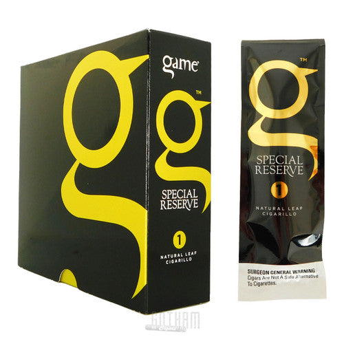 Game Cigars Special Reserve Pouch 1Ct