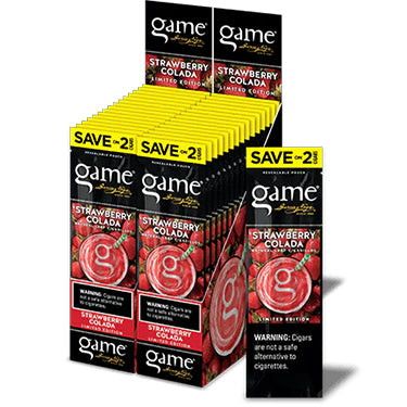 Game Cigars 2-Pack Strawberry Colada
