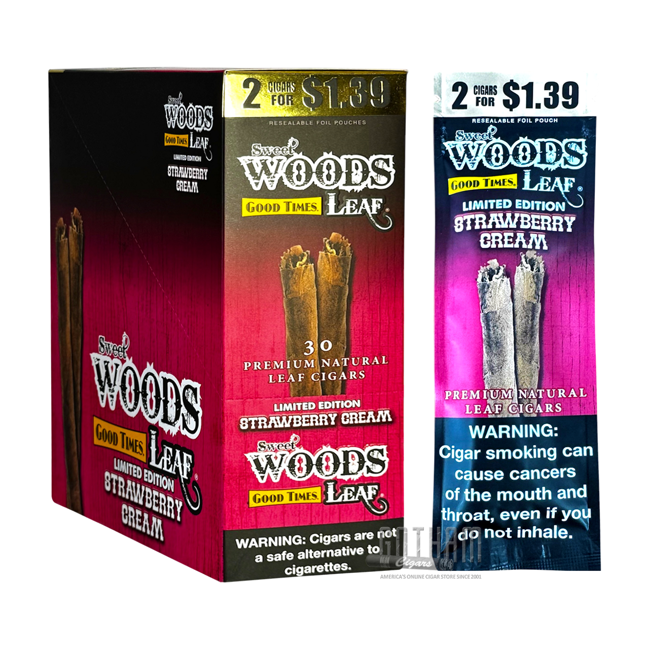 Good Times Sweet Woods 2-Pack Cigars