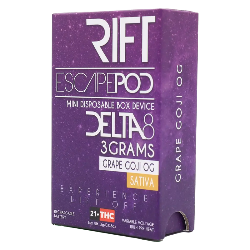 Rift Delta 8 Disposable - GRAPE GOJI OG