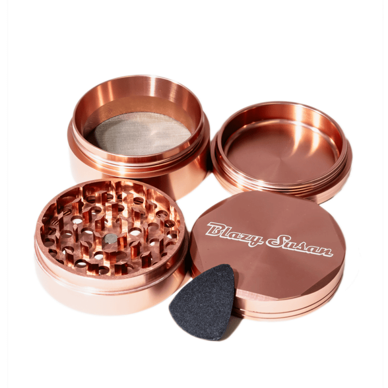 BLAZY SUSAN 4PC METAL GRINDER