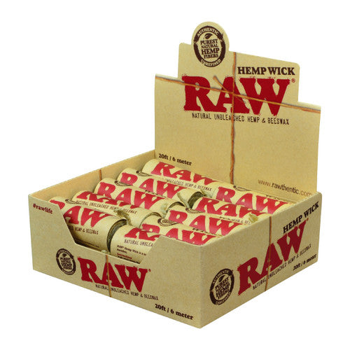 RAW Hemp Wick European Edition (3 Meter, 10Ft)