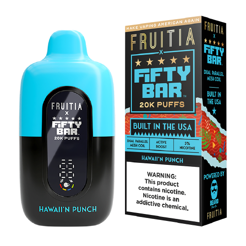Fifty Bar X Fruitia 20K Puff Disposable
