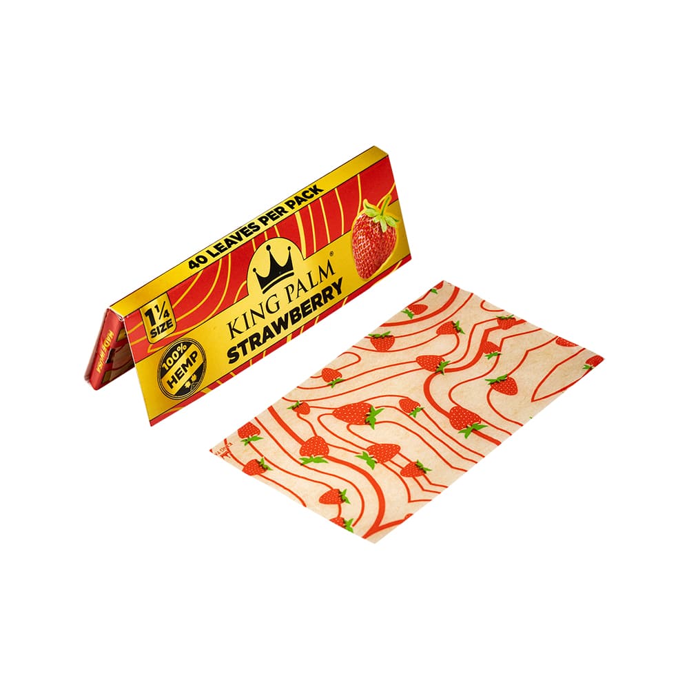 King Palm Flavored Hemp Rolling Papers