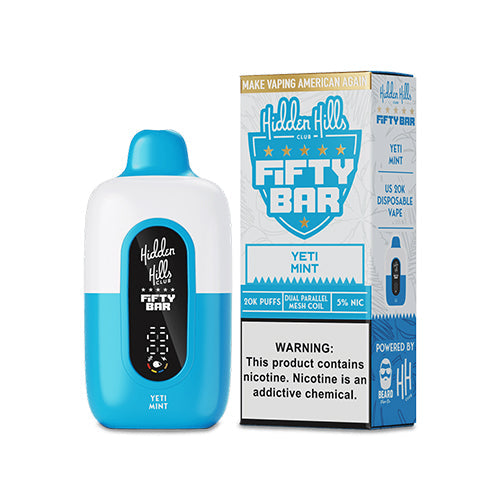 Fifty Bar X Hidden Hills 20K Puff Disposable