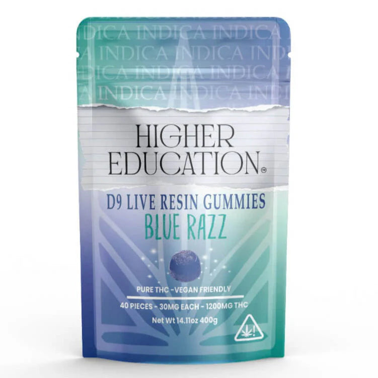 HIGHER EDUCATION D9 LIVE RESIN GUMMIES (30MG x 1 CT)