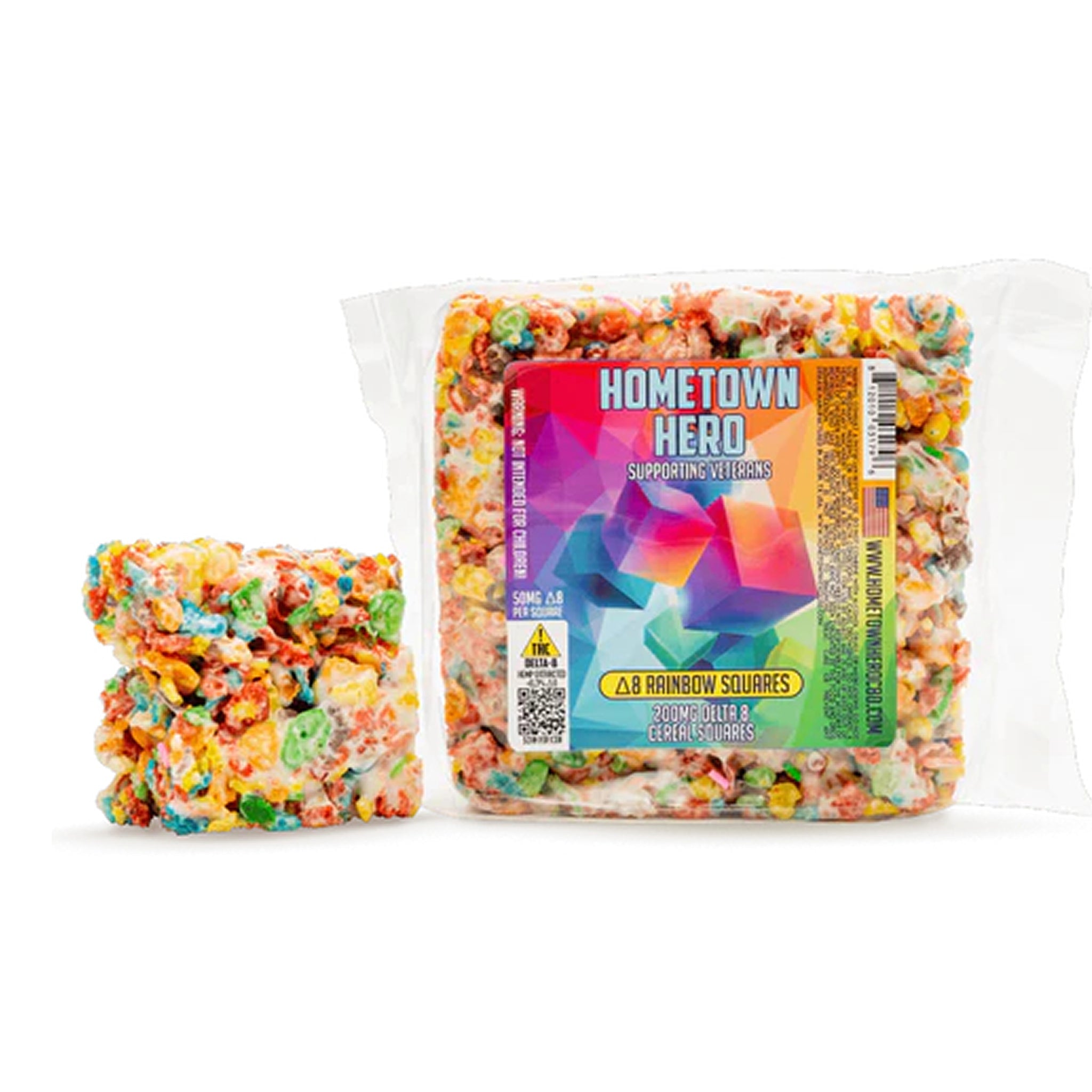 Hometown Hero Delta 8 Krispy Squares